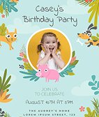Birthday Celebrations Invitation Designs - AAMANTRAN